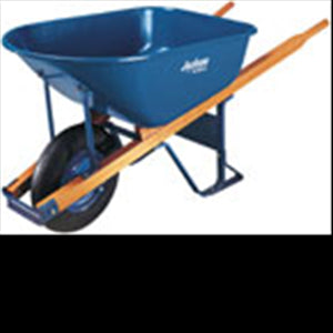 AMES M6T22 6 CUBIC FT STEEL CONTRACTOR WHEEL BARROW 17651