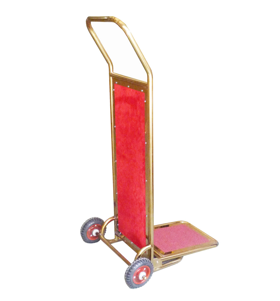 Hotel_Polished_Stainless_Steel_Luggage_Cart_Rolls_Motel_Suitcase_Foldable_Trolly_18001
