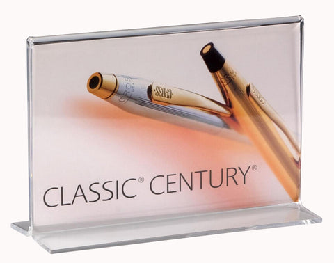 6 x 4" Clear Picture Frame Acrylic Photo Frame Frame Sign Holder Magnetic Table Tent 19048