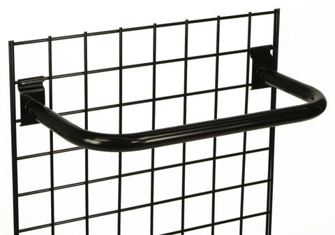 2PK 24" Metal "C" Rail for Gridwall - Black 19352