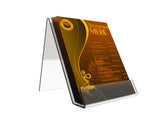 8.5x11 Clear Easel Tabletop Easel Literature Holder Acrylic Brochure Easel