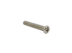 100PK M3 X 25mm Phillips Flat Head Machine Screw (Countersunk) Carbon Steel