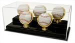 Five Baseball Gold Glove Display case 1 100037