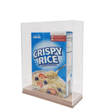 10.8x4x12.9 Acrylic Family Size Cereal Box Display Trophy Figurine Glorifier