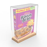 11X4.2X14.4 Acrylic Family Large Size Cereal Box Display Trophy Figurine Book 100055-LARGE