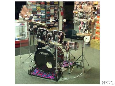 DS7D Six   2ft. x 6 ft. Panels w/ Deflectors Drum shields 7ft tall 100067