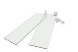 Fire Pit Wind Guard 30x14x6 8 mm Thick Glass Wind Shield Boundary Safety