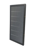 Baseball Card Display Sports Wall Mount Cabinet Tradecard Merchandiser Showcase