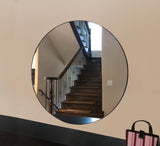 36 Inch Round Wall Mirror Living Rooms Washrooms Entryways Wall Art VanityMirror