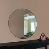 36 Inch Round Wall Mirror Living Rooms Washrooms Entryways Wall Art VanityMirror