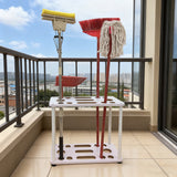 Long Handle Tool Organizer Garage Garden Tool Storage Rack