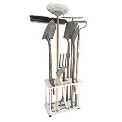 Long Handle Tool Organizer Garage Garden Tool Storage Rack