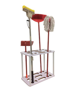 Long Handle Tool Organizer Garage Garden Tool Storage Rack