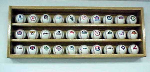 30 Baseball or Hockey Puck Display case 100195