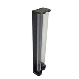 40.7X9.36X5.27" Black Double Baseball Bat Display Case with Clear Acrylic Tubes Make to Order 90 Day Leadtime 100199