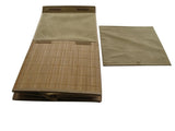 Bamboo Laundry Hamper Bamboo Clothes Bin Natural Storage Basket Organizer Set