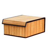 Bamboo Laundry Hamper Bamboo Clothes Bin Natural Storage Basket Organizer Set