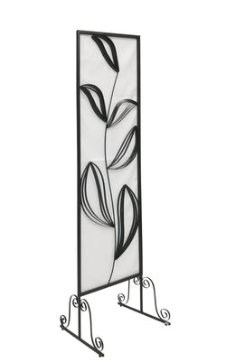 Room Divider Partition Screen Flower White Backdrop Wall Art Decor Frame Privacy
