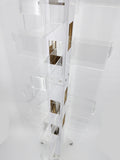 Clear Acrylic Plexiglass 40 Pocket Greeting Card Rack DVD CD Book 6.25x8.510024