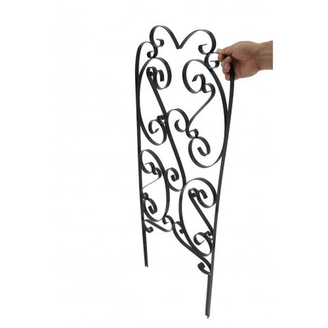 2PK Garden Trellis Climbing Plants 45X16 Metal Lattice Vine Cucumber Clematis z