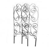 2PK Garden Trellis Climbing Plants 45X16 Metal Lattice Vine Cucumber Clematis z