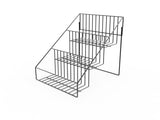 Wire Store Fixture Countertop Retail Display Rack Tiers Bottle Display Bag Stand