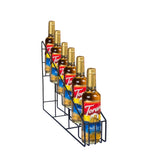 Coffee Syrup Bottle Wire Rack Bottle Glorifier Display Stand Rack Liquor Display 10031
