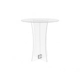 Chair, Clear Ghost Acrylic 1 Thick   shelf legs 10035 3