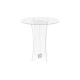 Chair, Clear Ghost Acrylic 1 Thick   shelf legs 10035 3