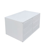 6-Slot Cellphone Locker iPad Mini Charging Station 2-Prong Femail Plug Combination Lock Master Key Code Finder Max 5 Watts Per Slot Output 10041