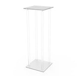 24 Pedestal Table Display Podium Glorifier Riser Stand Centerpiece Flower