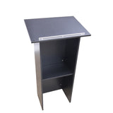 Black Wood Podium Church Pulpit School Lectern Conference Debate Stand23X12X44