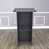 Black Wood Podium Church Pulpit School Lectern Conference Debate Stand23X12X44