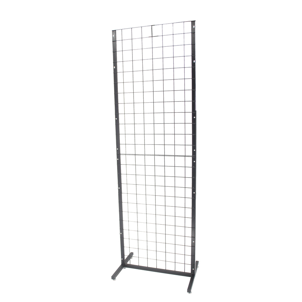 Metal Stand Gridwall Display Sturdy Metel Wire Merchandiser Rack Floor ...