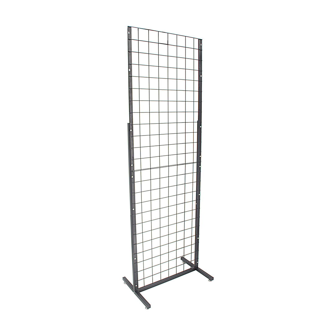 Metal Stand Gridwall Display Sturdy Metel Wire Merchandiser Rack Floor ...