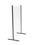 Metal Stand Poster Frame Shield Hanger Literature Holder Floor Counter Message 10054