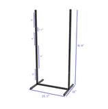 Metal Stand Poster Frame Shield Hanger Literature Holder Floor Counter Message 10054