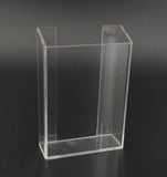 Clear Side Pocket Wall Mount Literature Holder Leaflet Brochure 2 Sided Tape 4W