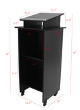 Podium Clear Ghost Acrylic Pulpit or Lectern   1803 3 SHIP FULLY ASSEMBLED1803 3 ASSEMBLED