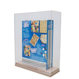 8.5x2.5x12 Acrylic Cereal Box Display Trophy Figurine Glorifier Book Showcase