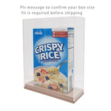 8.5x2.5x12 Acrylic Cereal Box Display Trophy Figurine Glorifier Book Showcase