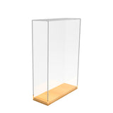 8.5x2.5x12 Acrylic Cereal Box Display Trophy Figurine Glorifier Book Showcase