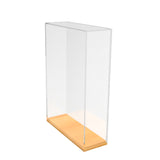8.5x2.5x12 Acrylic Cereal Box Display Trophy Figurine Glorifier Book Showcase