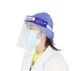 Face Shield Protection Cap Wide Visor Lens Lightweight Transparent Elastic Band