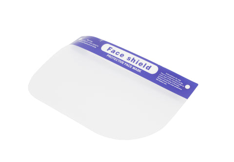 Face Shield Protection Cap Wide Visor Lens Lightweight Transparent Elastic Band
