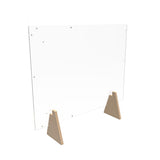 Acrlic Plexiglass Shield Sneeze Guard 24x36 Landscape Portrait Tabletop Ceiling 10064