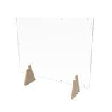 Acrlic Plexiglass Shield Sneeze Guard 24x36 Landscape Portrait Tabletop Ceiling 10064