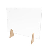 Acrlic Plexiglass Shield Sneeze Guard 24x36 Landscape Portrait Tabletop Ceiling 10064