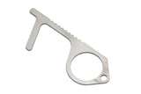 FixtureDisplays Hygienic Door Handle Door Opener, The Contactless Button Tool, Elevator Press Stick, Easy to Carry   Zero Touch Reusable Handle Tools Push Elevator Button Open Door Ship from Chicago 10068 RIDGE