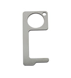 FixtureDisplays Hygienic Door Handle Door Opener, The Contactless Button Tool, Elevator Press Stick, Easy to Carry   Zero Touch Reusable Handle Tools Push Elevator Button Open Door Ship from Chicago 10068 SQUARE